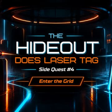 Cover Image for THE HIDEOUT DOES LASER TAG | Side Quest #4💥🔫