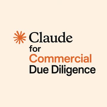 Cover Image for Claude for Commercial Due Diligence