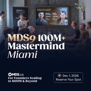 Cover Image for MDS 9 100M+ Mastermind Dec 2026