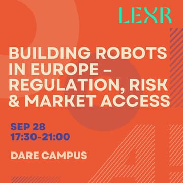 Cover Image for Building Robots in Europe – Regulation, Risk & Market Access