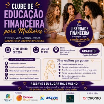 Cover Image for Clube de Educação Financeira para Mulheres