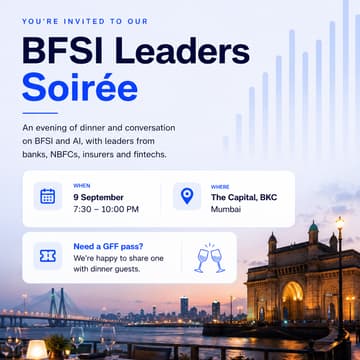 Cover Image for BFSI Leaders Soirêe