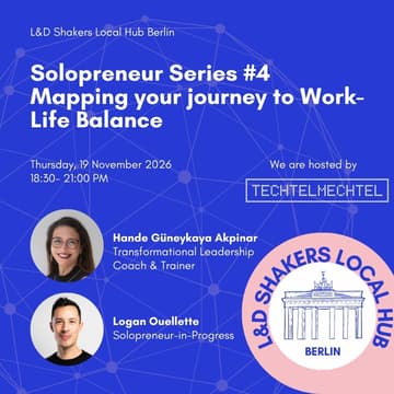 Cover Image for Berlin Local Hub: Solopreneur Series #4 - Mapping Your Journey to Work-Life Balance