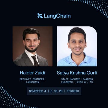 Cover Image for LangChain Meetup: Future of AI: Owning Your Intelligence with Open-weight Models (Toronto)