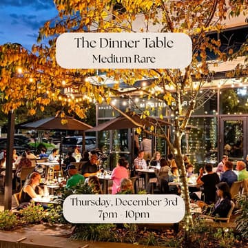 Cover Image for The Dinner Table at Medium Rare (Cleveland Park)