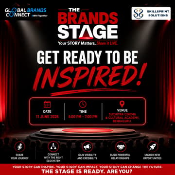 Cover Image for THE BRANDS STAGE, Your STORY Matters.. Share it LIVE
