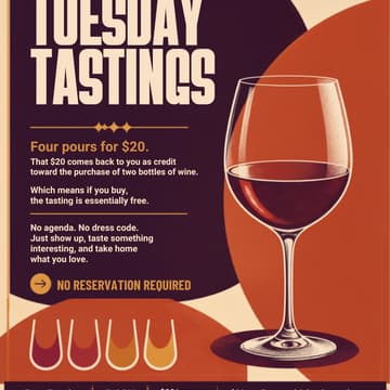 Cover Image for Tuesday Tastings