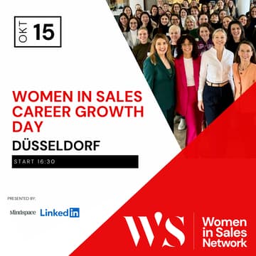 Cover Image for Women in Sales Career Growth Day - Düsseldorf