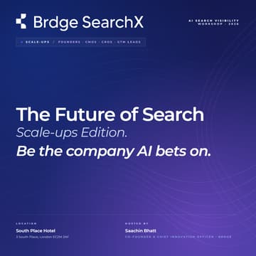 Cover Image for Brdge | SearchX – The New Search Playbook: Scale-up Edition