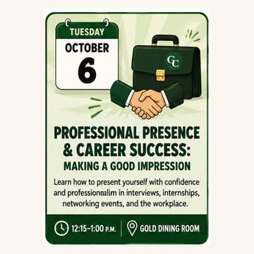 Cover Image for Professional Presence & Career Success: Making a Good Impression