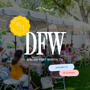 Cover Image for Made For Mothers DFW Chapter Meetup: ENTERING 2027 WITH *GRIT*