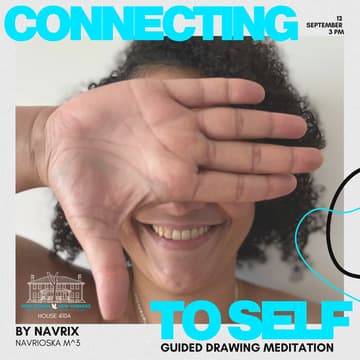 Cover Image for Connecting To Self: Guided Drawing Meditation by Navrix