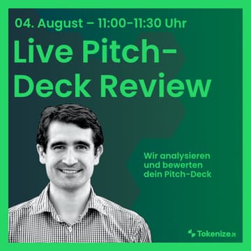 Cover Image for Live Pitch-Deck Review: Wir analysieren eure Decks