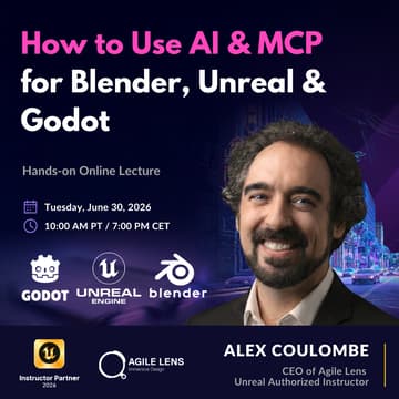 Cover Image for How to Use AI & MCP for Blender, Unreal & Godot