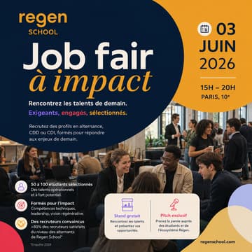 Cover Image for Impact Job Fair - Regen School