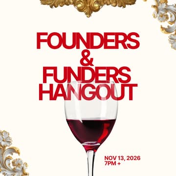 Cover Image for Founders & Funders hangout