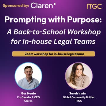 Cover Image for Prompting with Purpose: A Back to School Workshop for In-house Legal Teams