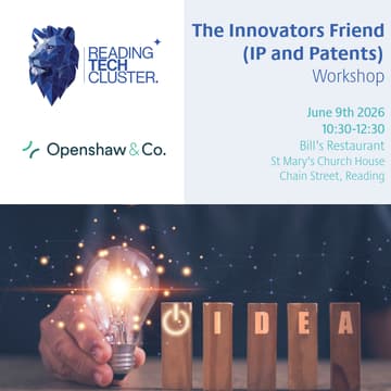 Cover Image for The Innovators Friend (IP and Patents) Workshop