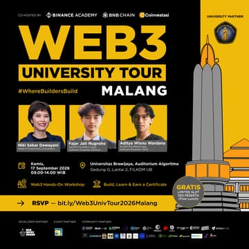Cover Image for Web3 Univ Tour Malang 2026