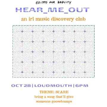 Cover Image for Hear Me Out: "SCARE"
