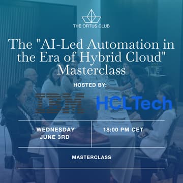 Cover Image for The "AI-Led Automation in the Era of Hybrid Cloud" Masterclass