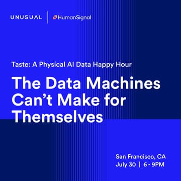Cover Image for Taste: A Physical AI Data Happy Hour