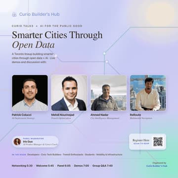 Cover Image for Curio Talks: AI in Civic Tech, Open Data, and GovTech