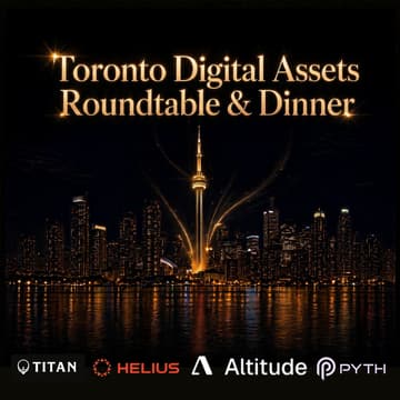Cover Image for Toronto Digital Assets Roundtable & Dinner