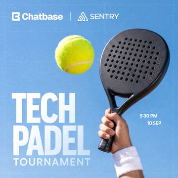 Cover Image for Chatbase x Sentry Padel Tournament