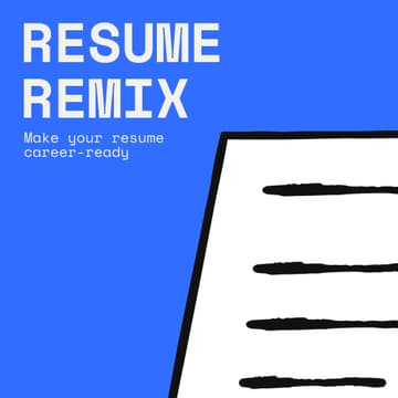 Cover Image for RESUME REMIX