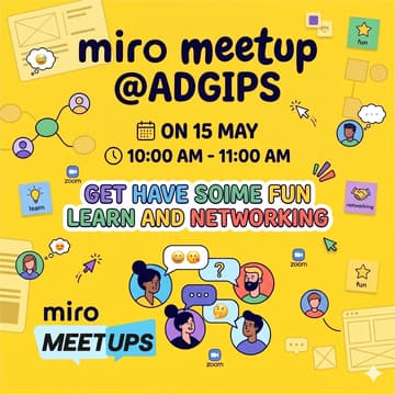 Cover Image for Miro Meetup @ADGIPS