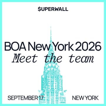 Cover Image for Meet the Superwall team · BOA New York 2026