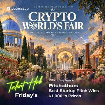 Cover Image for Pitch a Startup Idea for $1k in Prizes | Talent Hub Friday