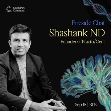 Cover Image for Fireside Chat with Shashak ND of Practo (SPC India)