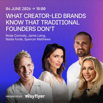 Cover Image for What Creator-Led Brands Know That Traditional Founders Don't