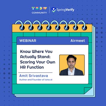 Cover Image for Know Where You Actually Stand: Scoring Your Own HR Function