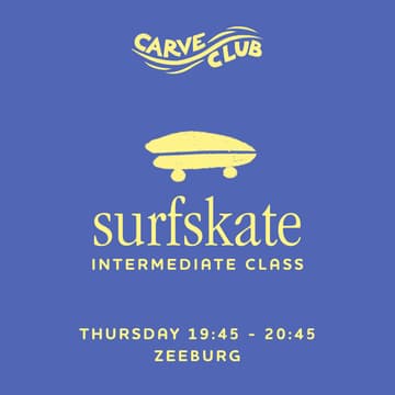 Cover Image for Surfskate Intermediate class