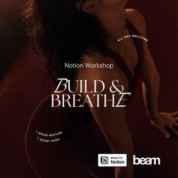 Cover Image for Notion Workshop: Yoga, Journaling, and Your New Favourite Daily Reset