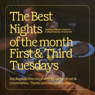Cover Image for Tuesday Night Dinner