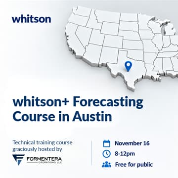 Cover Image for whitson+ Forecasting Course in Austin, TX