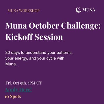 Cover Image for Muna October Challenge: Kickoff Session