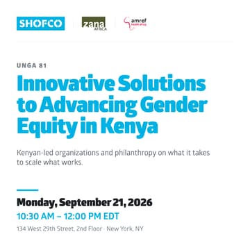 Cover Image for Innovative Solutions to Advancing Gender Equity in Kenya