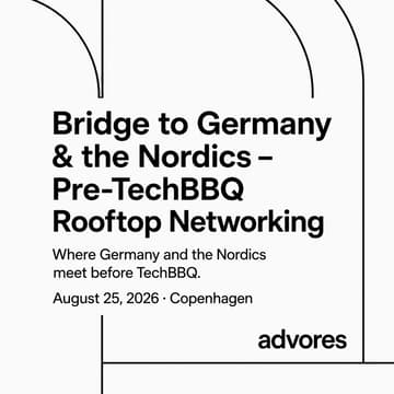 Cover Image for Bridge to Germany & the Nordics – Pre-TechBBQ Rooftop Networking