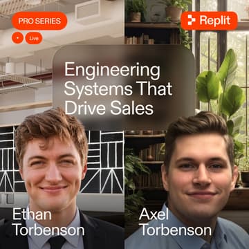 Cover Image for Engineering Systems That Drive Sales (Replit Pro Series)