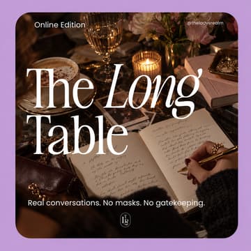 Cover Image for Write Yourself Into the Year: The Long Table