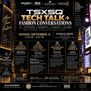 Cover Image for THE CAPITAL CIRCLE | NYFW EDITION | TSXSQ TECH TALK + FASHION