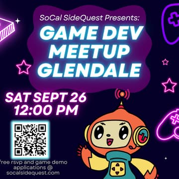 Cover Image for So Cal Sidequest Meetup! PLUS GDoC and Demos!!!