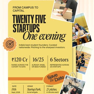 Cover Image for Masters' Union Ventures: Bengaluru Demo Day 2026