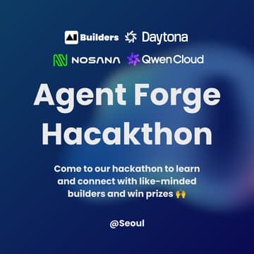 Cover Image for Agent Forge AI Hackathon Seoul 해커톤