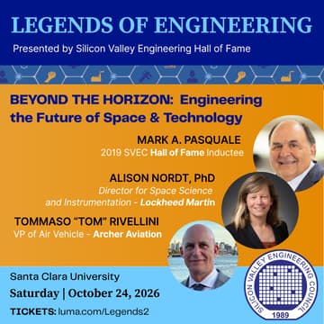 Cover Image for Legends of Engineering - by Silicon Valley Engineering Hall of Fame